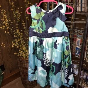 🦋 Cherokee Girls 5T Dress, sleeveless, ballon-hem